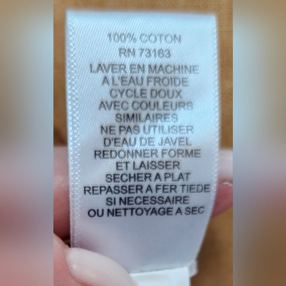 Pigment Dyed Olive Green Open Back Cotton CABLE & GUAGE SS Top EUC - Picture 5 of 5